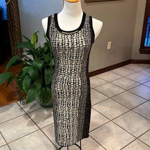 Carmen Marc Valvo xs Snake Print dress